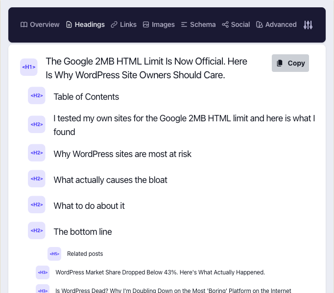 Detailed SEO Extension - WordPress Accessibility SEO